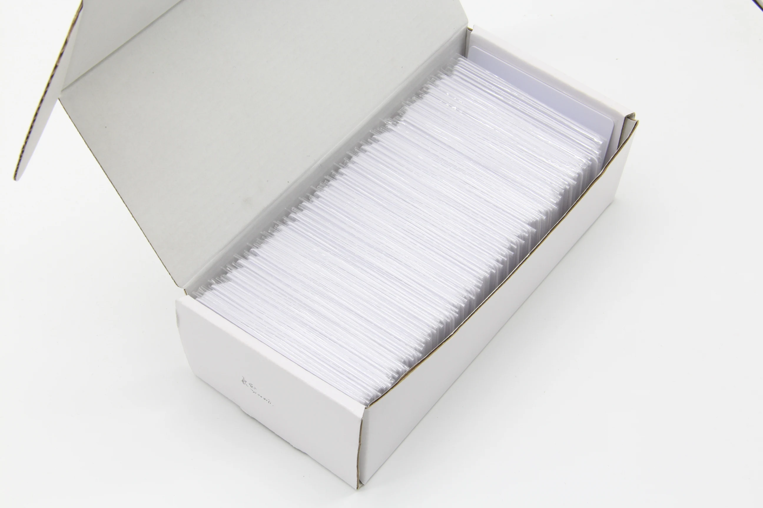 Wisecard CIU9872B HiCo 2 Track Business Card 13.56MHz Silver PVC EMV Chip NFC Visa MasterCard Application Magstripe Blank Cards