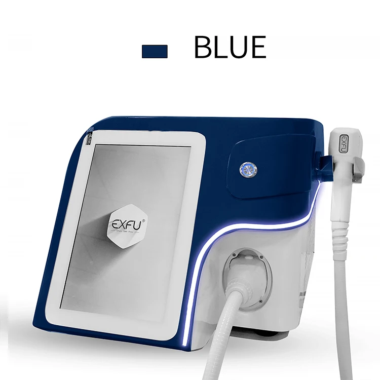 Portable  Diode Laser Model Exfu 2 Handles Salon Epilator Diode Laser Hair Removal Machine