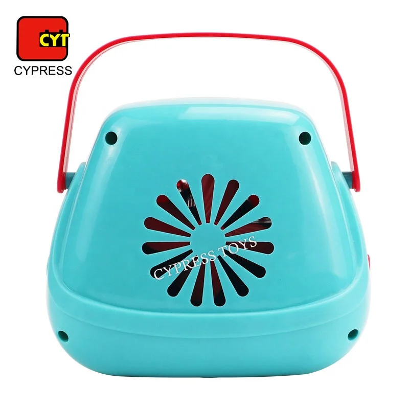 Portable Electric Soap Bubble Toy Machine for Children