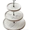 3-layer whitewashed 25*15*37cm
