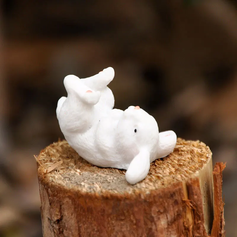 Best Selling Easter Bunny Rabbit Statuette - Spring White