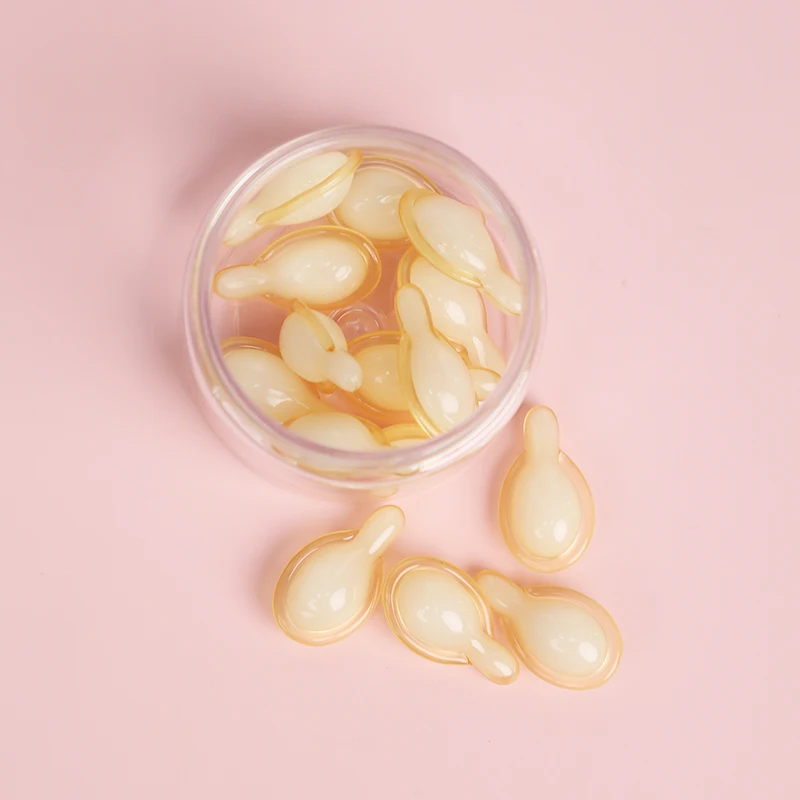 OEM Custom Logo Blue Copper Peptide GHK-cu Facial Serum Capsule Anti  Wrinkle Anti Aging Firming Skin Repair Private Label