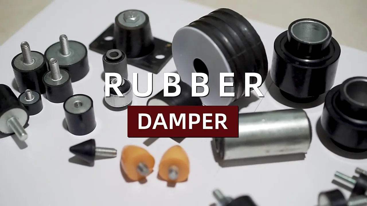 OEM Anti Slip Vibration Rubber Feet With M3 M4 M5 M6 M8 M10 M12 Screws Anti  Vibration Rubber Mountings