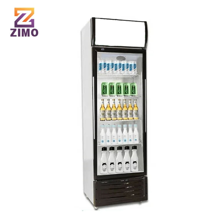 Glass Door Pepsi Beverage Cooler Commercial Display Freezer