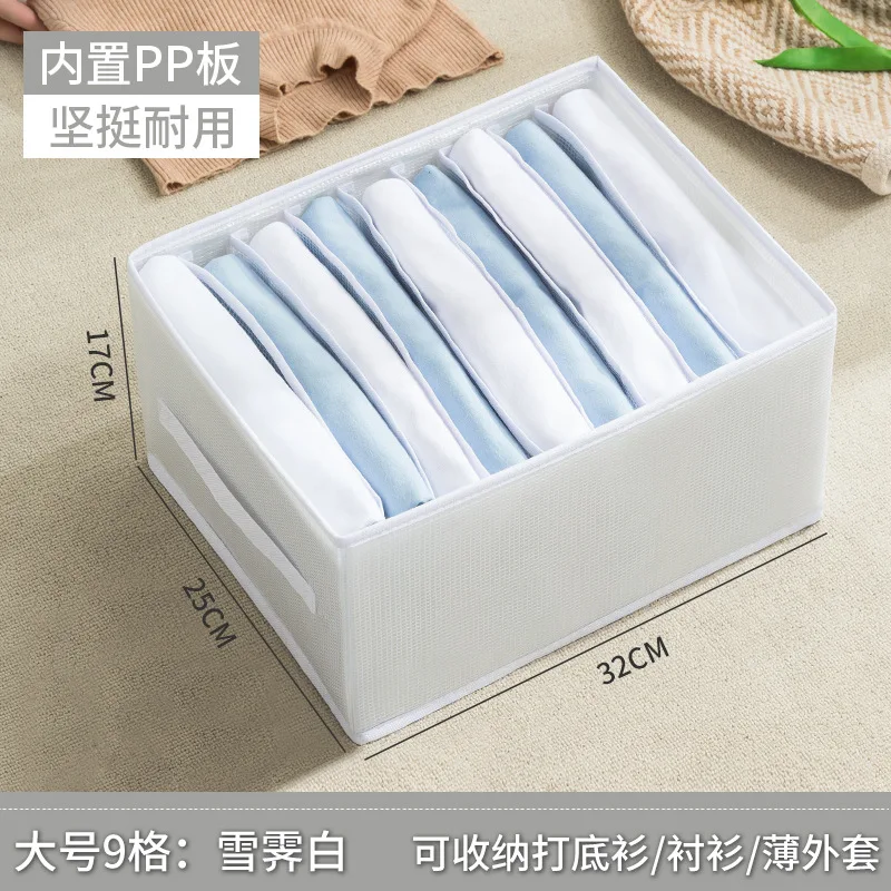 Wardrobe Clothes Organizer Jeans Organizer Closet Drawers Organizers and Storage Bins for Bedroom Clothing