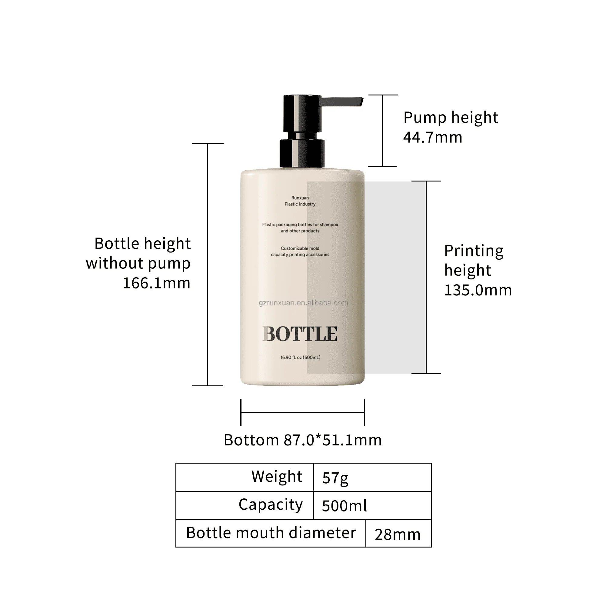 Eco-friendly PET Cosmetic Packaging - Customizable Sizes