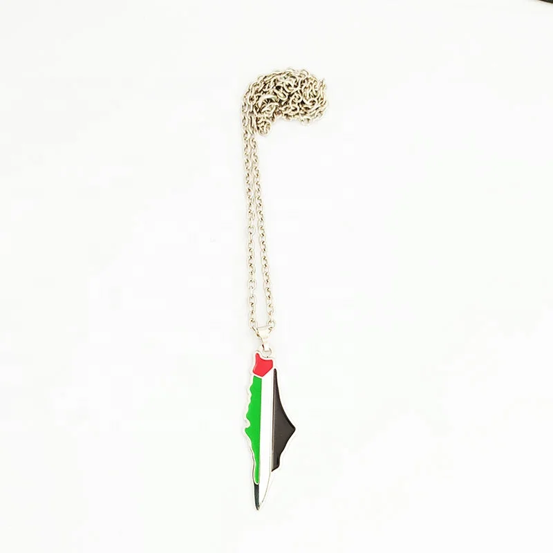 Existed Mold Palestine Map Shape Palestine Necklace Palestine Pendant