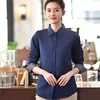 navy blue Woman