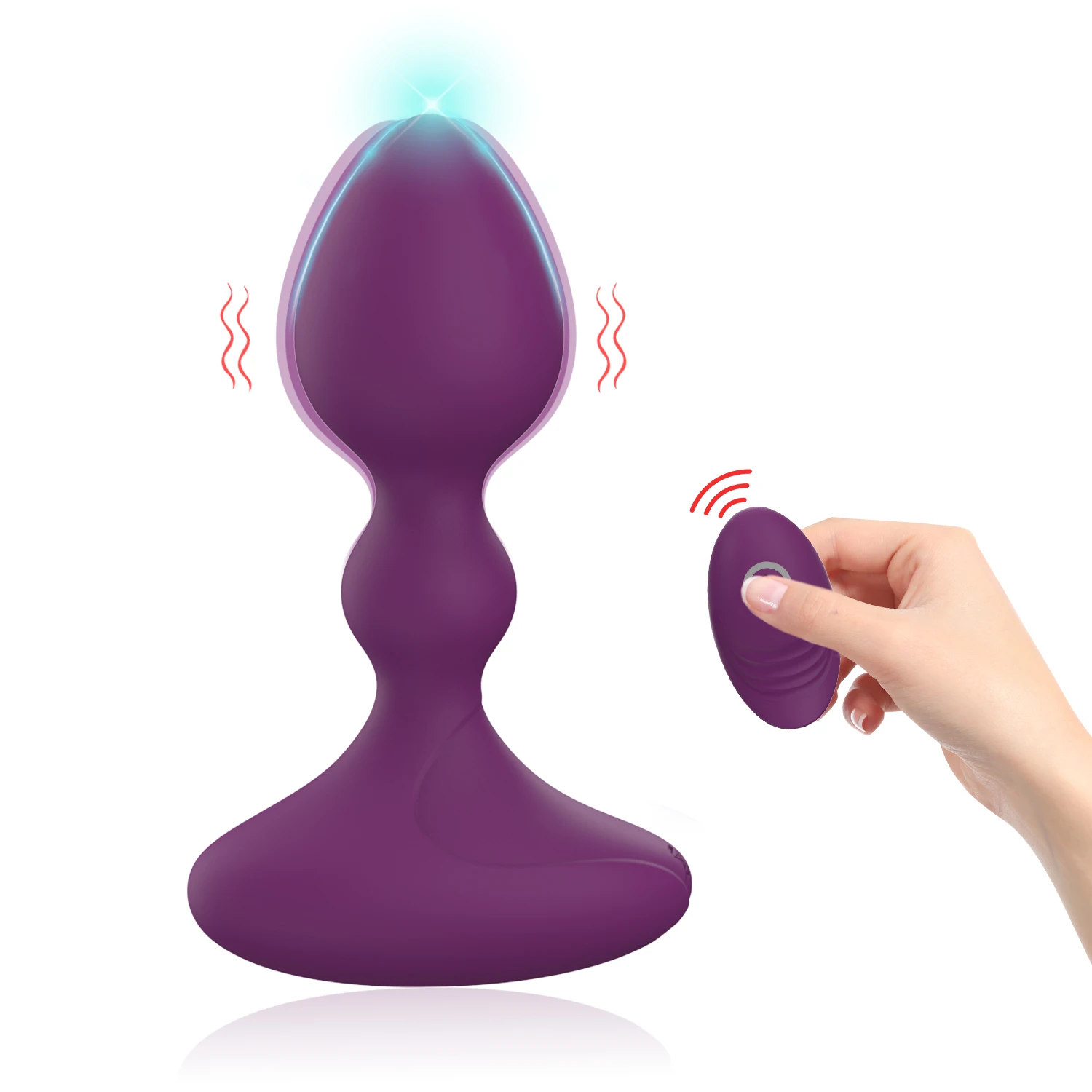 Ylove Prostate Massager Vibrator Butt Plug for Men & Anal Toys 10 Vibrations, Waterproof, Silicone Safe for Gays Ylove Prostate Massager Vibrator Butt Plug for Men & Anal Toys 10 Vibrations, Waterproof, Silicone Safe for Gays