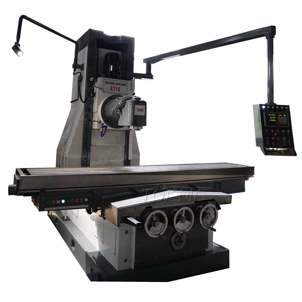 x718 ballscrew universal milling machine