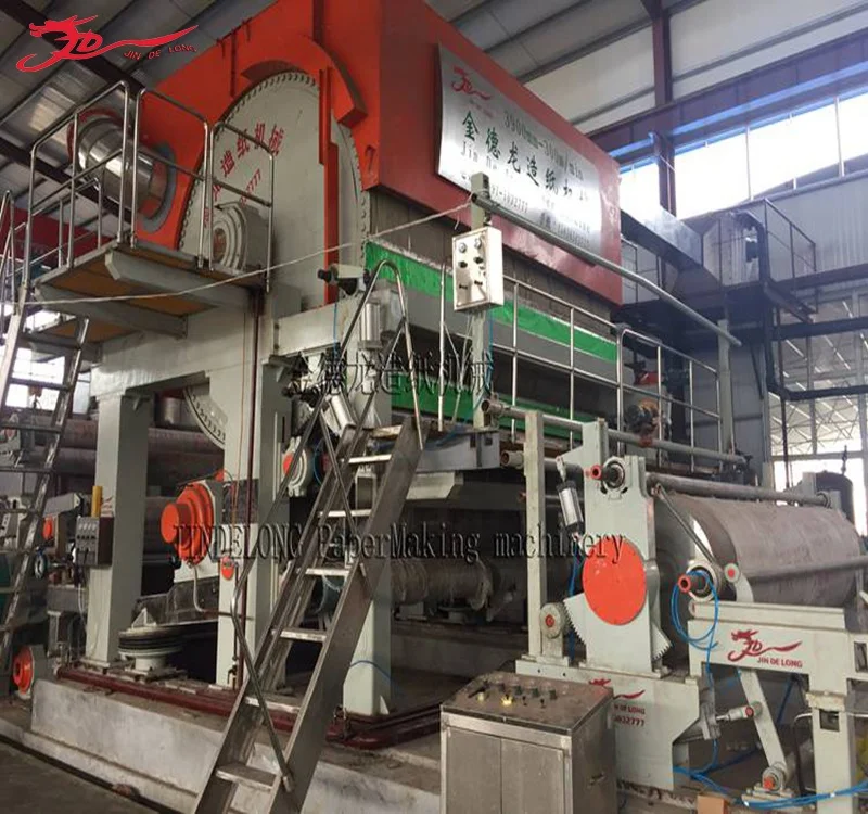 Toilet Tissue Paper Making Machine Roll Production Line Price Jumbo Roll Toilet Paper Rewinding Machine