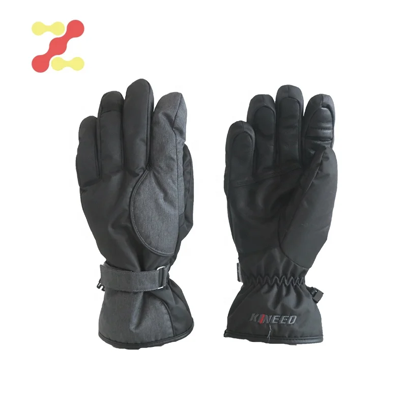 Customized women waterproof windproof ski gloves winter warm thick glove