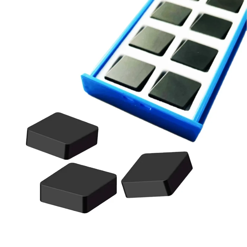 CNC Turning Tools with PCD & CBN Coating Customizable PCBN for Metalworking Lathe Steel & Iron Brake Disk Rolls Carbide