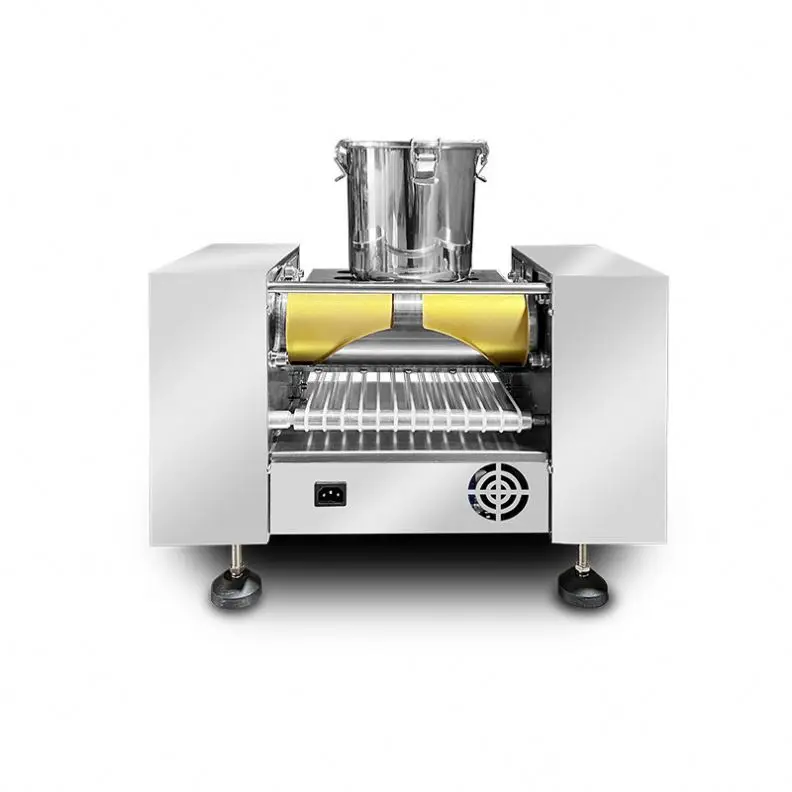 TEBAK Automatic Electric Matcha Durian Crepe Mille Layer Cake Crust Machine Round Pancake Tortilla Pita Toasted Crust Sheeter