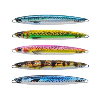 3D UV Printed Luminous 40g/60g/80g/100g Simulate Fish Metal Jig Lure Artificial Bait Slow Fall Pitch Jigging Fishing Jig Lure – Metal Jig – view 5