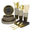 Bag black gold 1 set (8 samples * 25 pcs)