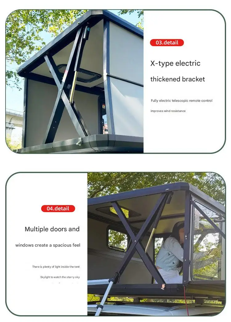 Tent Remote Control Factory Direct Electric Hard Shell Rooftop Tent Remote Control Car Roof ...