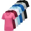 7 Pack Black Blue Light Blue White Light Grey Pink Dark Red