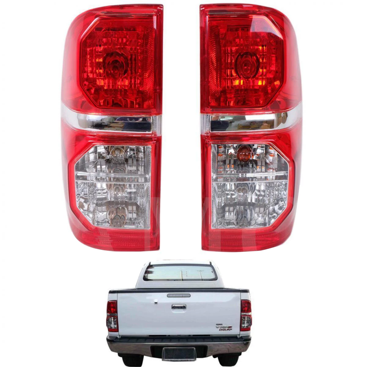 auto parts halogen tail lights taillamp for TOYOTA 2012 2013 2014 HILUX vigo