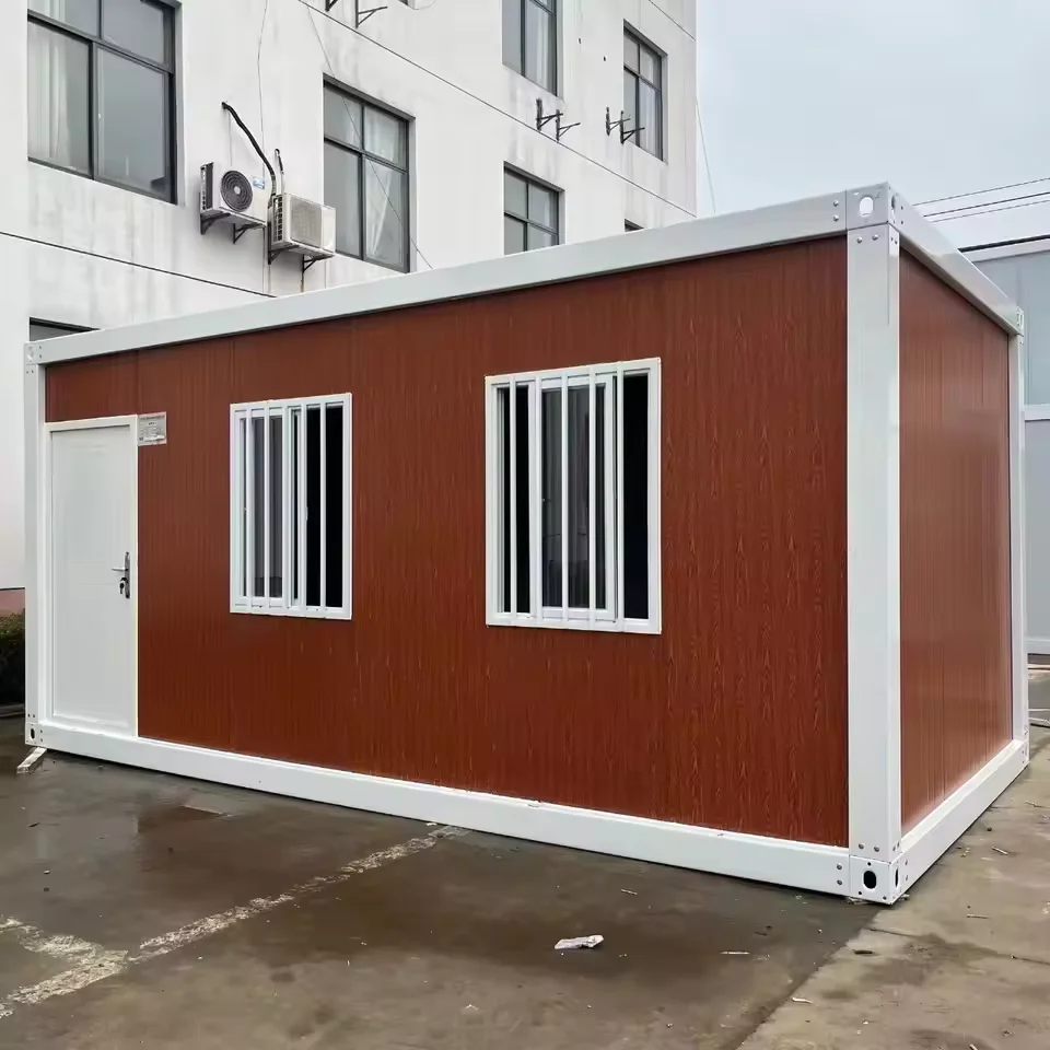 Wholesale Manufacturer 40ft Black Modular Prefabricated Detachable Casas Prefrafricadas Container House for Office Hotel Mall
