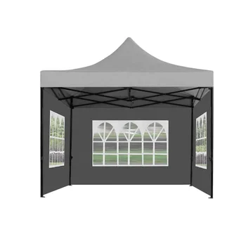 New  3x3m 10x10ft steel outdoor folding tents with sidewalls carpas plegables 3x3 outdoor canopy  tents