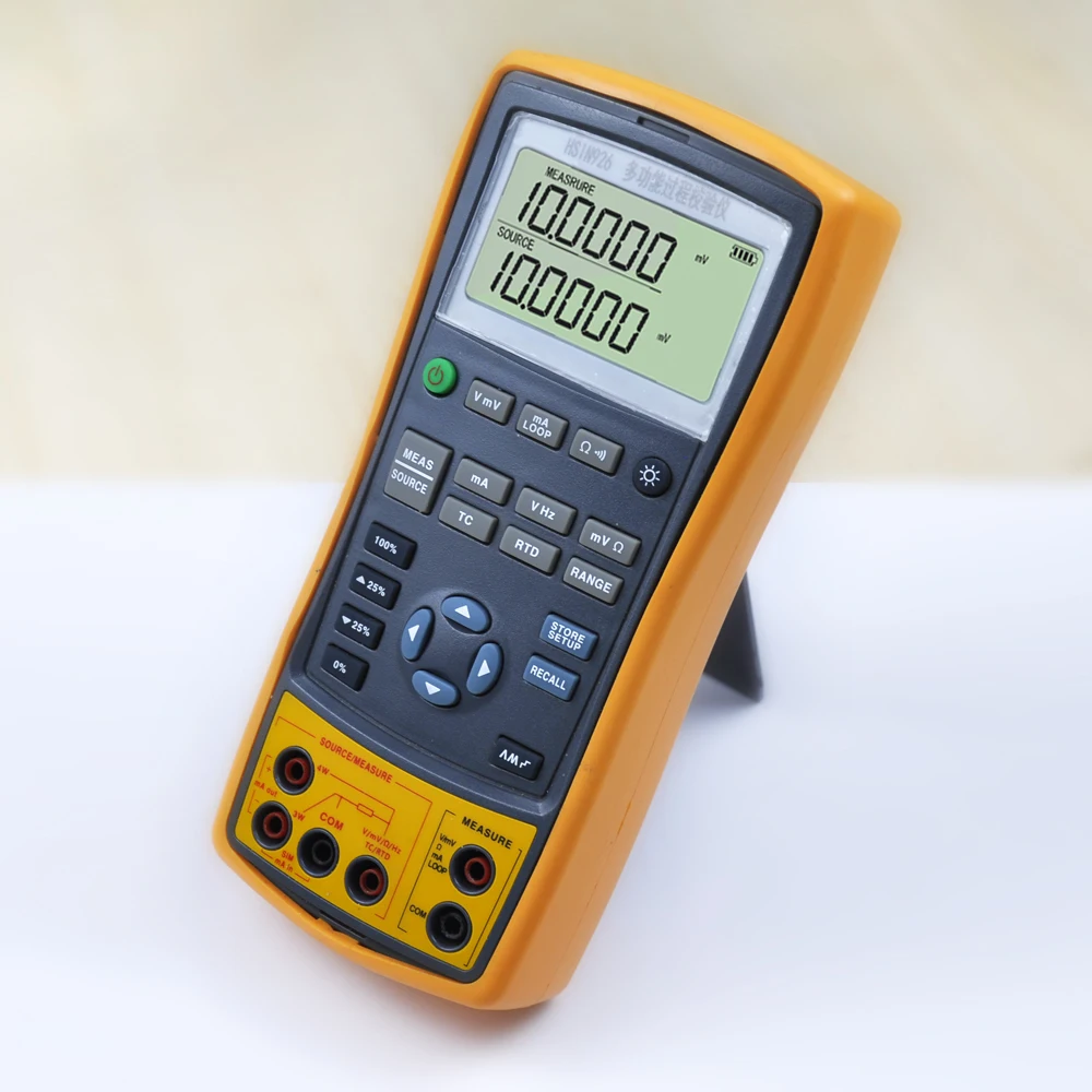 0.02% Accuracy Portable Multifunction Temperature Calibrator Handheld ...