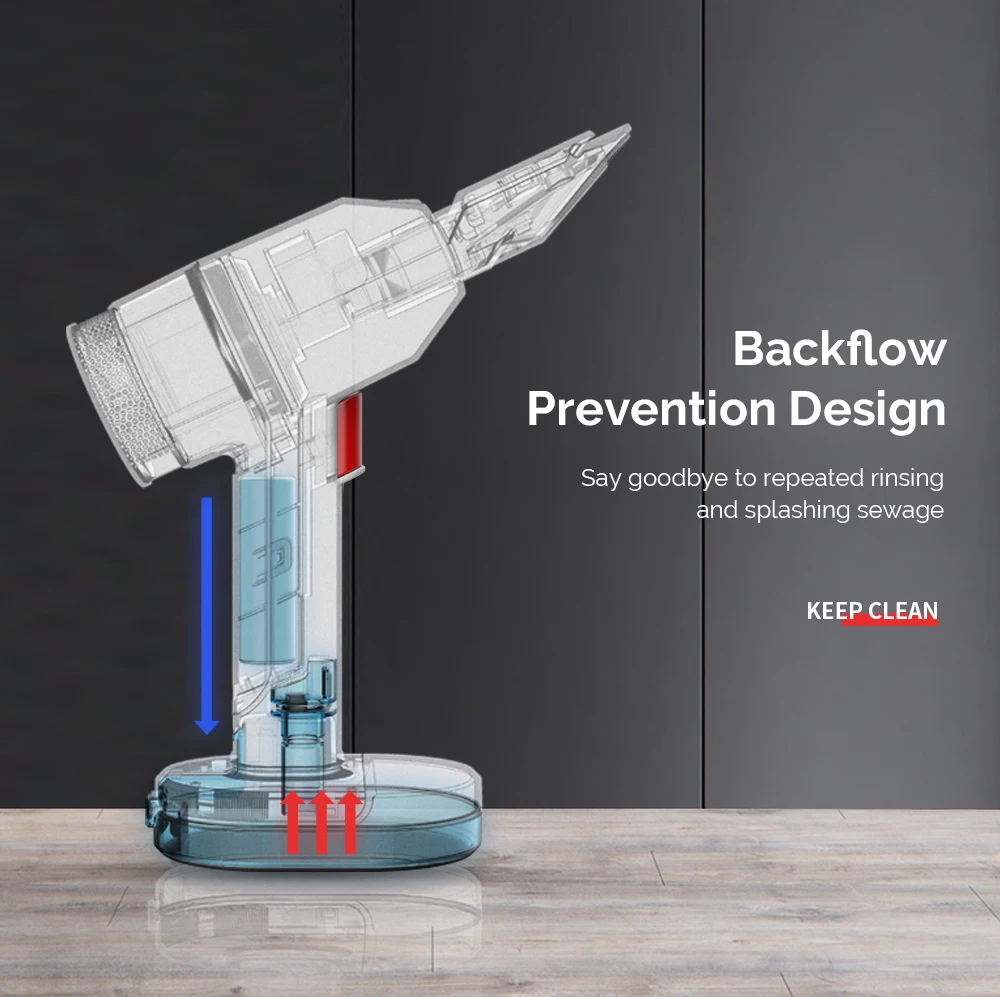 Odm Handheld Electric Window Steam Cleaner With 9 Various Attachments