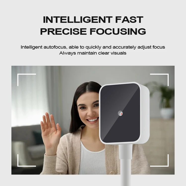 Housse webcam autofocus Kisonli D1 2k HD pour ordinateur portable