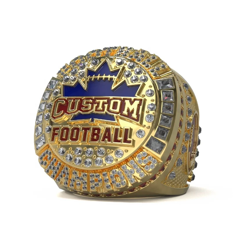 Custom Youth Football Championship Rings Durable Stylish