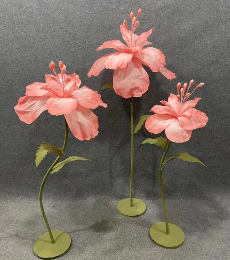 Artificial Large Foam Giant Flower Window Display Wedding Decorations