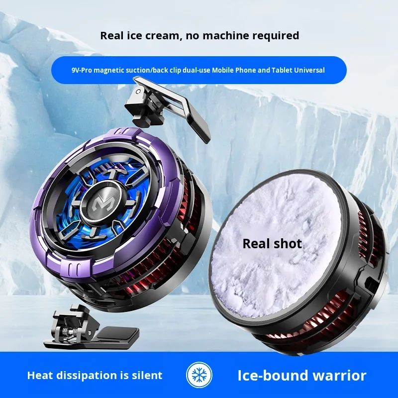 Memo Mimo CX08 - High-Power AI Magnetic Back Clip Cooler
