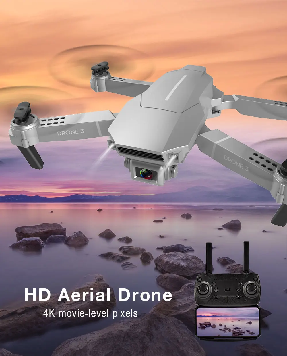 2021 New Tecnologia 4K HD Aerial Camera Quadcopter Intelligent Following Rc Professional Drone With Camera R8 Radio+Control+Toys