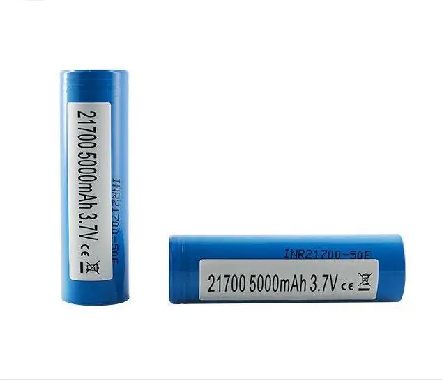 100% Original High Quality Electronic Cigarette 21700 Battery 50E 5000mah 15A protected 18650 Battery