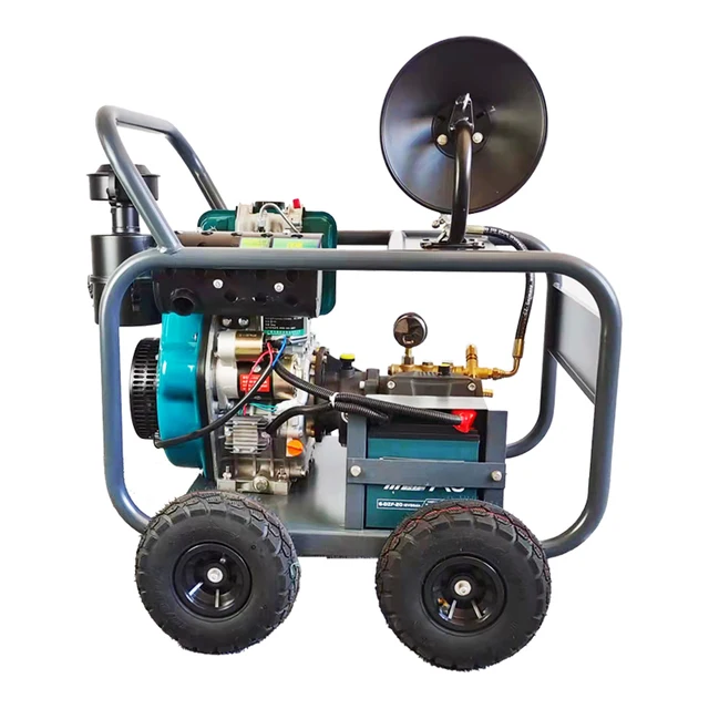 LC Convenient mobile 170bar 30lpm 13kw plumber High pressure sewer pipe cleaning machine Sewage pipe cleaning equipment