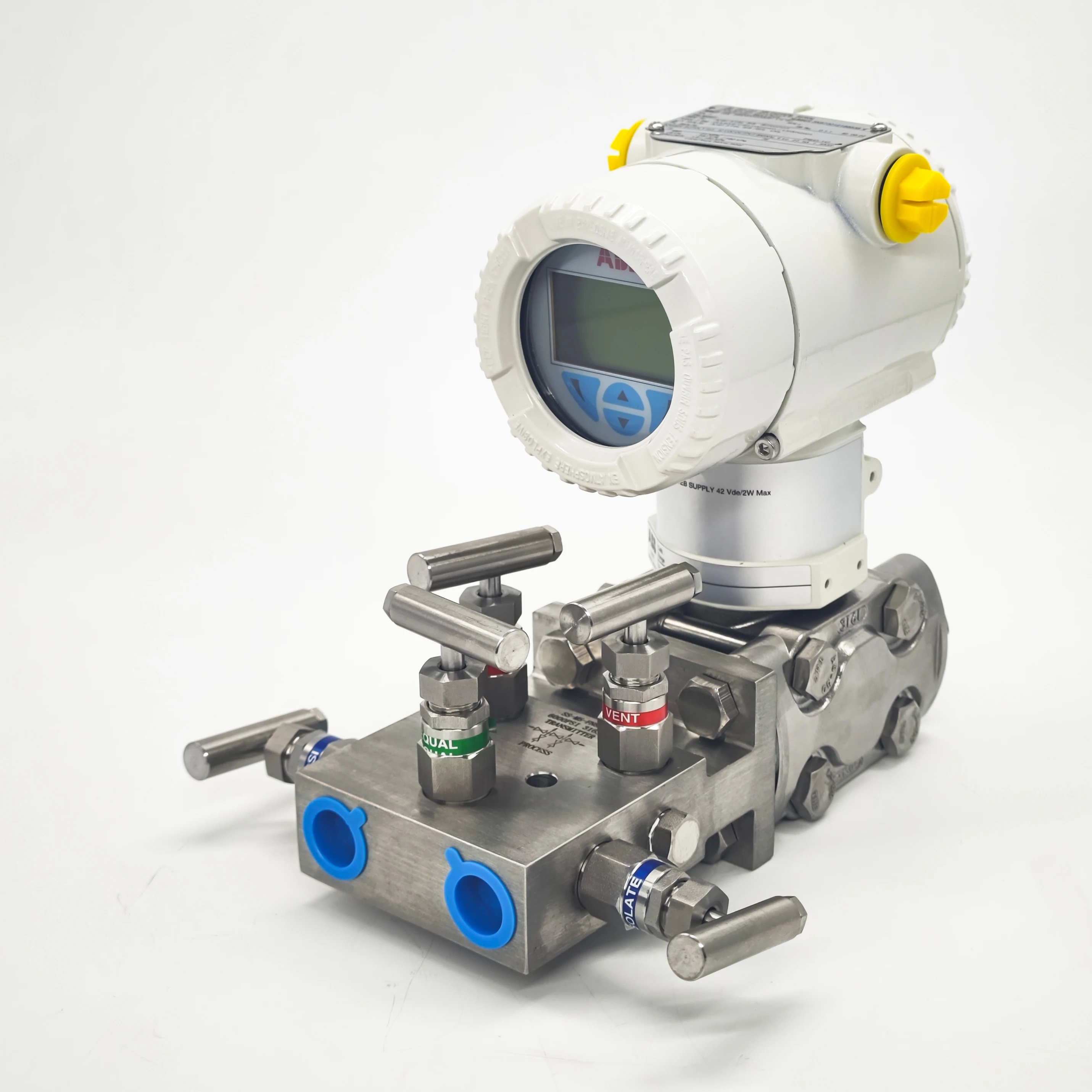New Original Abb 2600t Smart Differential Pressure Transmitter with 5 Way Manifold Difference Pressure Transmitter