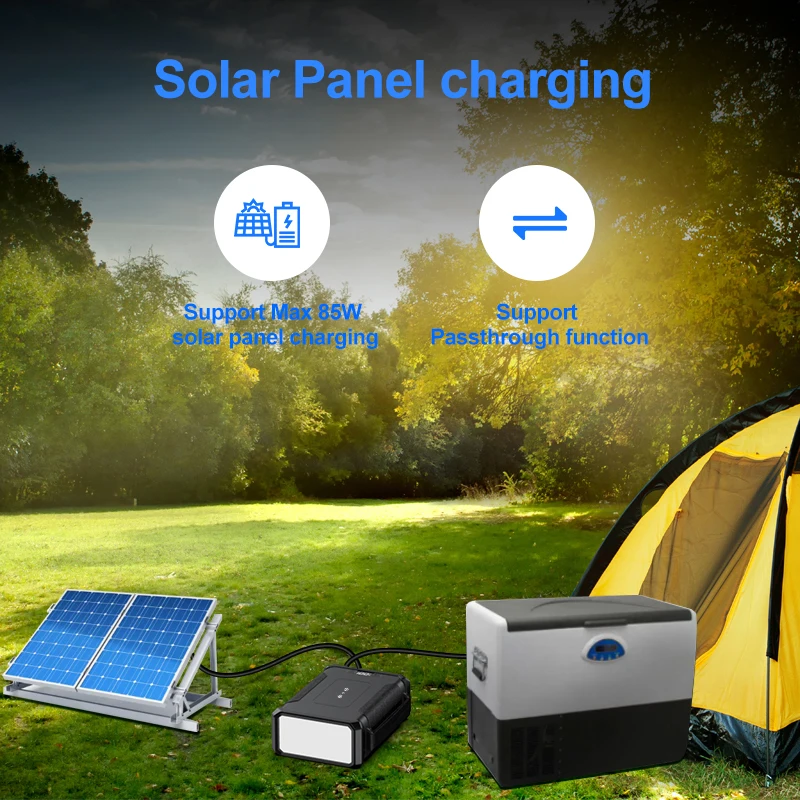 High Capacity 96000 MAH Portable Power Bank 308Wh Outdoor Rechargeable Battery Pack with DC 20V 24V 12V Socket Camera Fishing