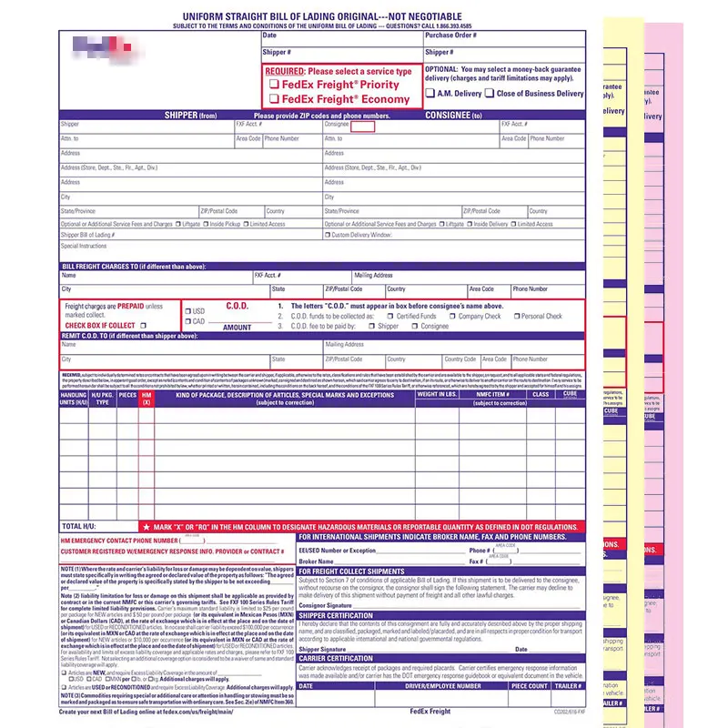 A Grade Custom Printing Carbonless Invoice Restaurant Guest Checks Receipt Towing Company Register Report Paper Order Form