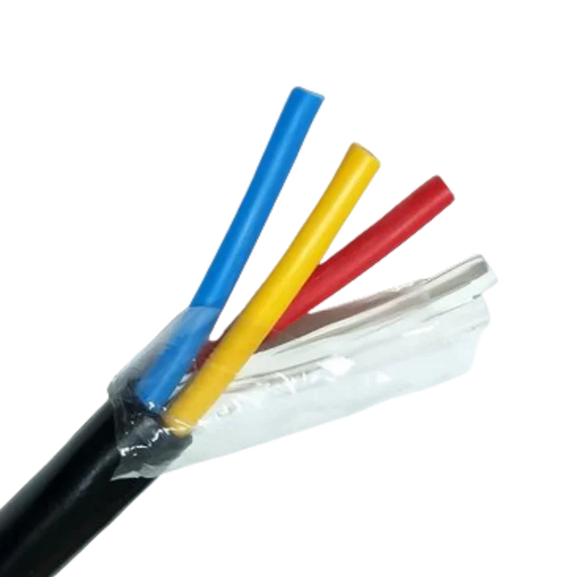 450 750V Copper Core LSZH Flame Retardant Polyethylene Insulated Sheathed Flexible RYY RYYP Power Cable