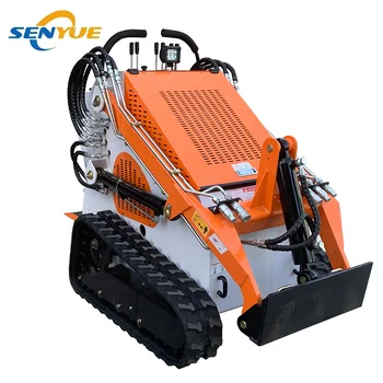 CE EPA Hot sale 24HP rated load 380kg vehicle width 960mm can be equipped with different attachments skid steer loader