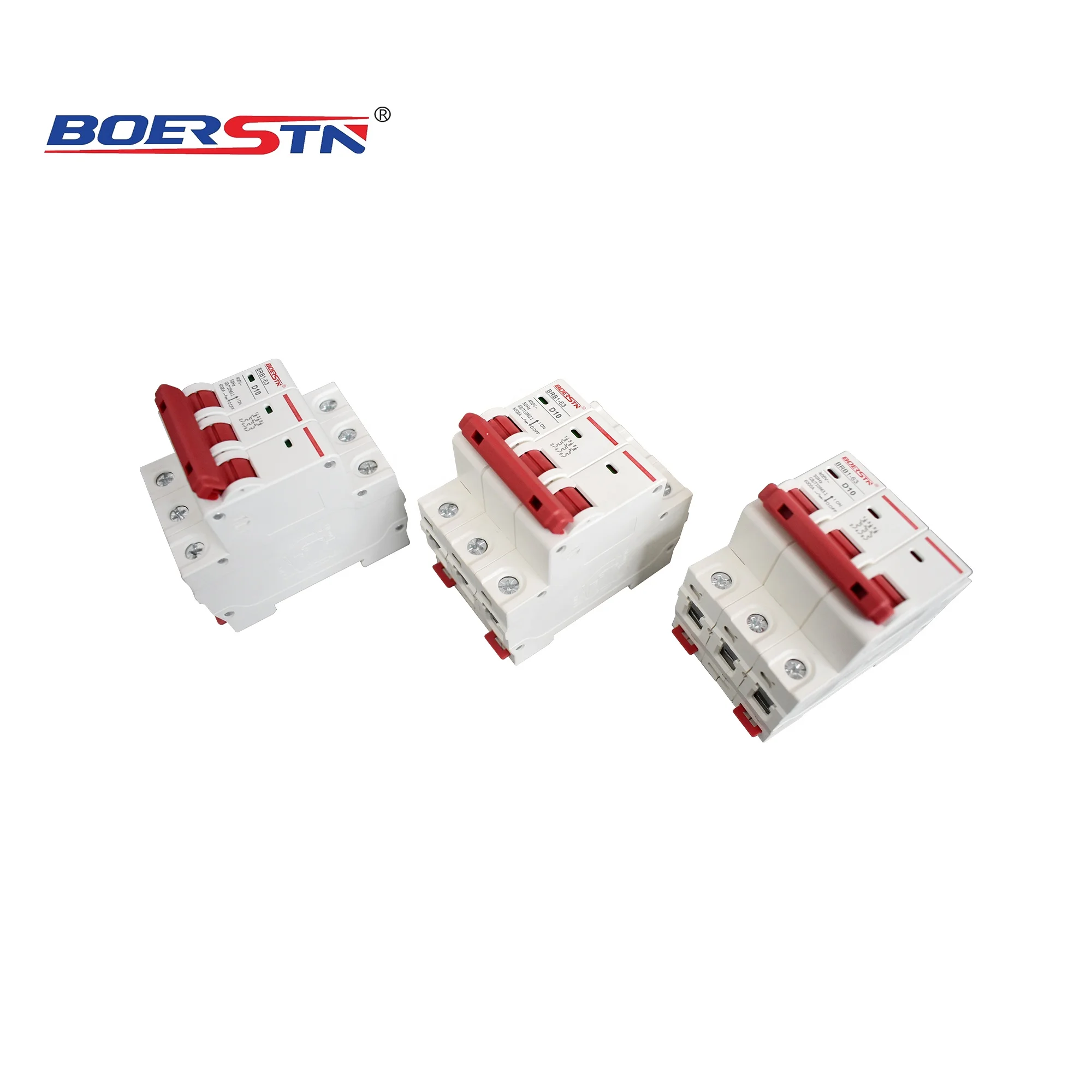 Miniature Circuit Breaker MCB 1P 2P 3P 4P 1A 3A Upto 63A CE Certificated Silver Mini Two Pole 30 Amp Thin Series Circuit Breaker