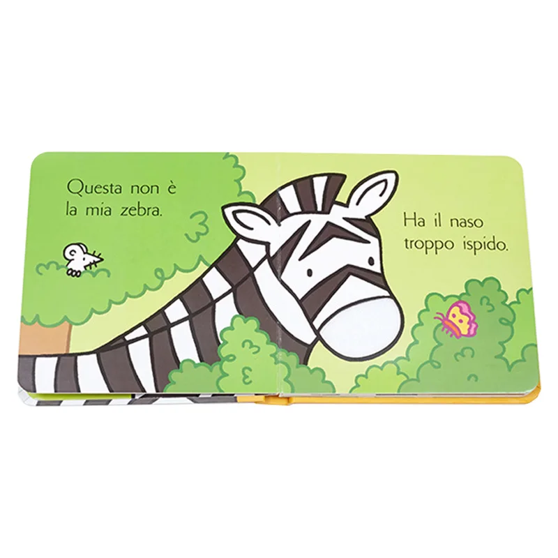 Factory Custom Hardcover Children's Book Printing Services Using Quality Cardboard Kraft Paper Corrugated Board Duplex Board details