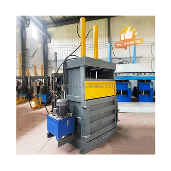 Foam material vertical compressor/vertical hydraulic baler manufacturer/waste compression baler