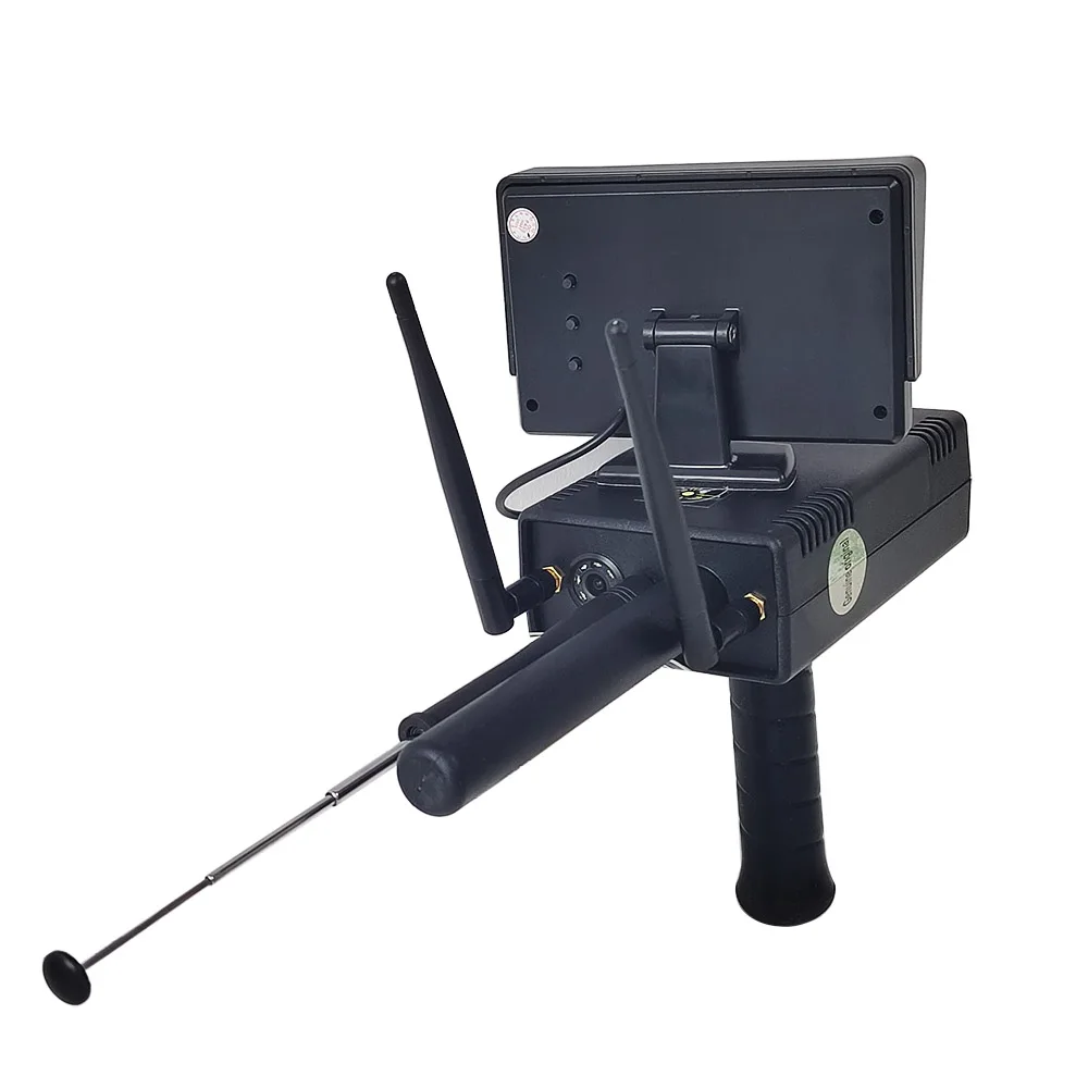 AKS Pulse Finder 3D Large LCD Screen Long Range Gold Silver Copper Diamond Detector Industrial Underground Metal Detector