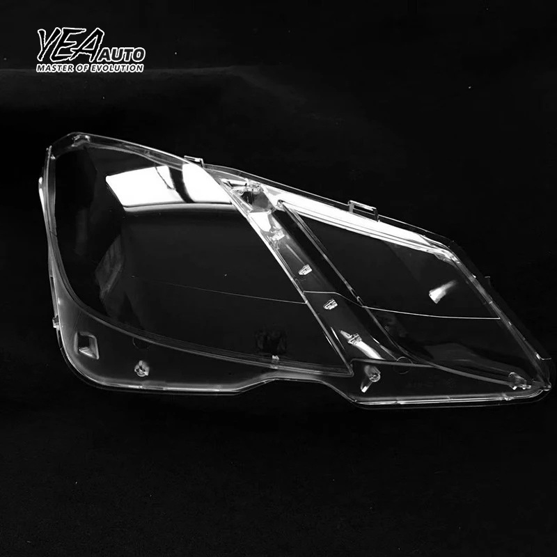 product car headlight glass pc lampshade cover lens for mercedes benz e class coupe w207 headlamp glass shade lens cover 2009   2013-32