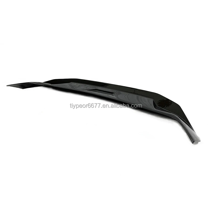 product car accessories fit for honda civic 10th gen 2016   2020 jdm plastic car exterior rear trunk lip wing spoiler cover trim-5
