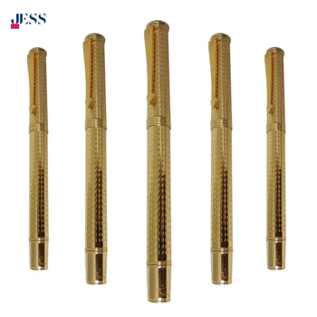 Chinese Customized Engraving Pen for Gifts Luxury Golden Fountain Pens made  by Brass for Festival Gift for Women and Men
