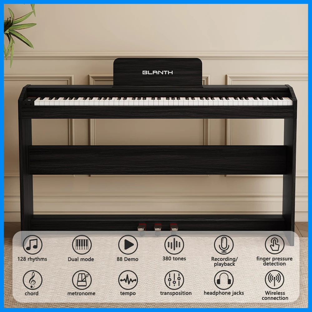 Electric Piano Keyboard - 88 Keys for Sale with Accessories