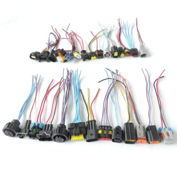 Lot De 2 Connecteurs Faisceau Alternateur 3 Fils - Réparation Toyota Honda Acura Jaguar Lexus - 90980-10341 90980-11491