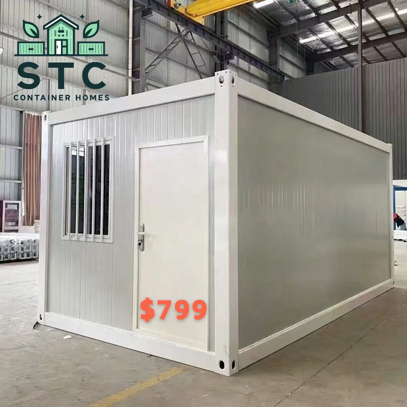 20 40 Foot Detachable Prefabricated Office Container Homes Movable Prefab Container Flat Pack House with Easy Installation