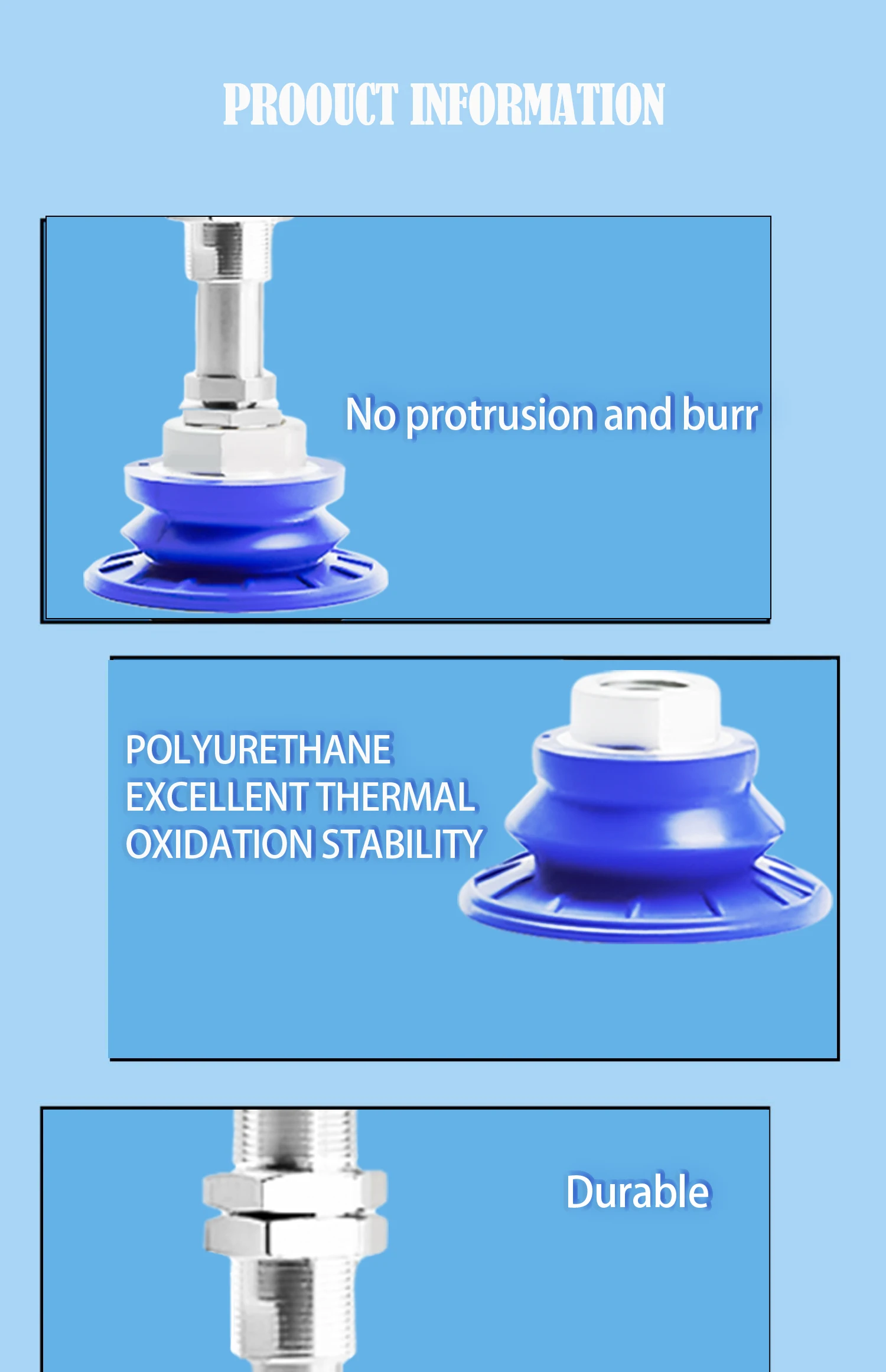 New Industrial Suction Cup With Screw Cups Suction With Build Suction